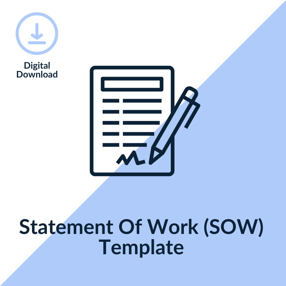 Statement Of Work (SOW) Template Statement Of Work (SOW) Template