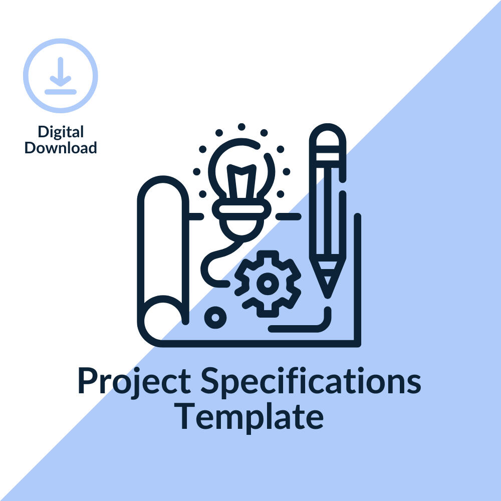 Project Specifications Template Project Specifications Template